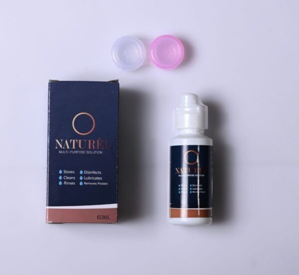 NATUREL SOLUTION 60 ML ناتشرال سائل العدسات