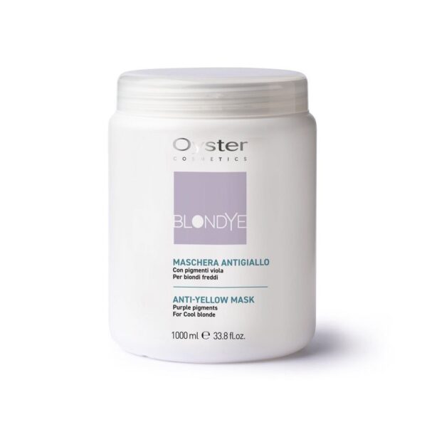 OYSTER BLONDYE ANTI- YALLOW MASK 1000 ML اويستر بلوندي ماسك مضاد للأصفرار