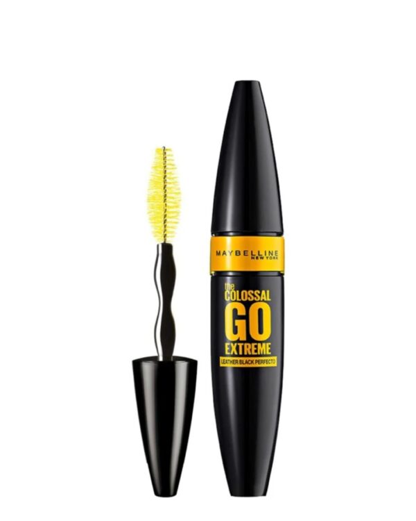 Maybelline New York The Colossal Go Extreme Leather Black Ekstra Siyah ميبيلين ماسكارا