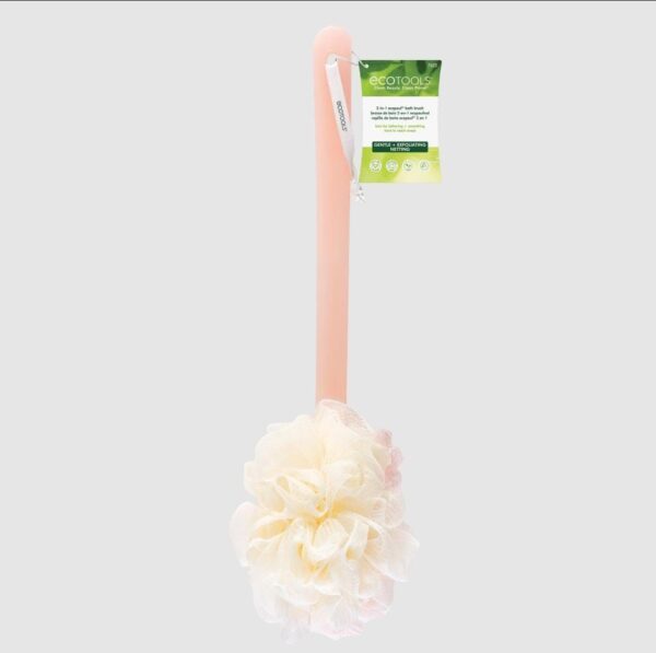 ecotools 2-in-1 bath brush ايكو تولز فرشاه استحمام ٢ في ١ 7622