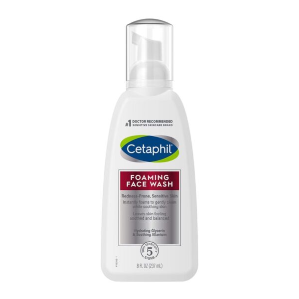 Cetaphil foaming face wash 237 ml سيتافيل غسول رغوي للبشرة