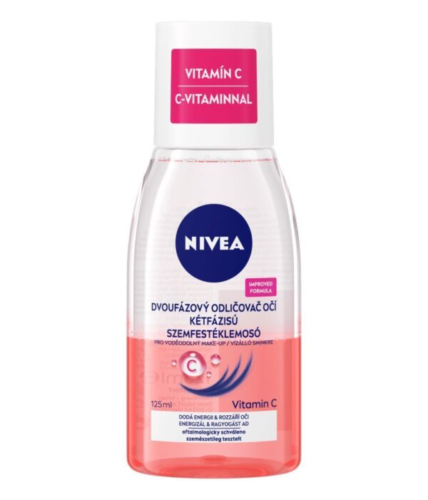 NIVEA make up remover vitamin c 125 ml نيفيا مزيل مكياج العيون بالفيتامين سي