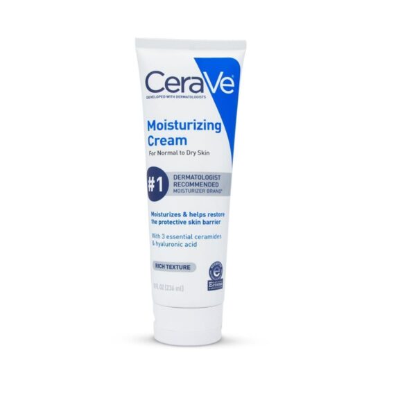 CeraVe Moisturizing Cream For Normal To Dry Skin-236ml سيرافي كريم مرطب عصاره الاصدار الامريكي