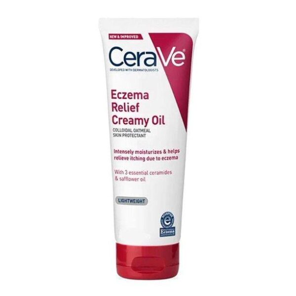 CeraVe Eczema Relief Creamy Oil 100ml سيرافي اكزيما رليف كريمي اويل