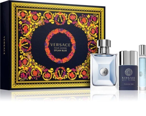 VERSACE POUR HOMME KIT مجموعة عطور فرزاتشي للرجال