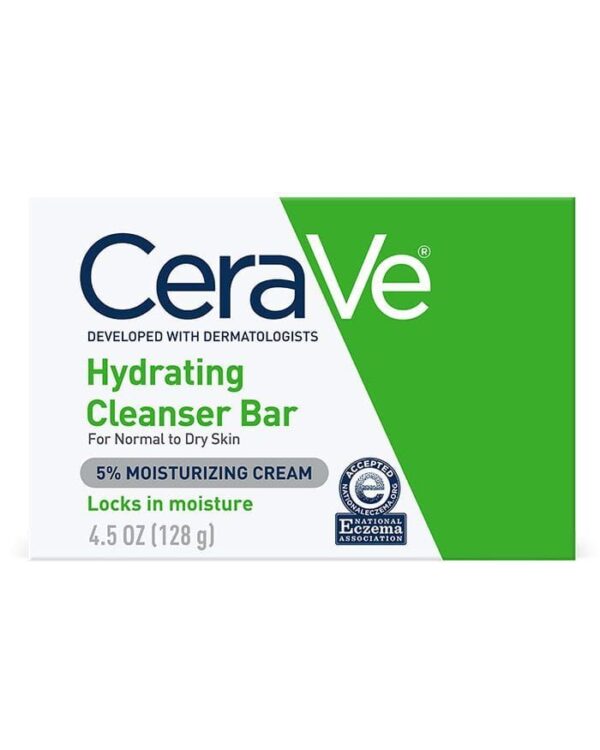 Cerave Hydrating Cleanser Bar DRY TO NORMAL SKIN سيرافي صابونه تنظيف وترطيب البشرة g128