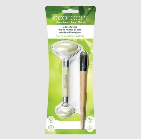 ecotools jade roller duo 7514 ايكو تولز رولات المساج الوجه والعين