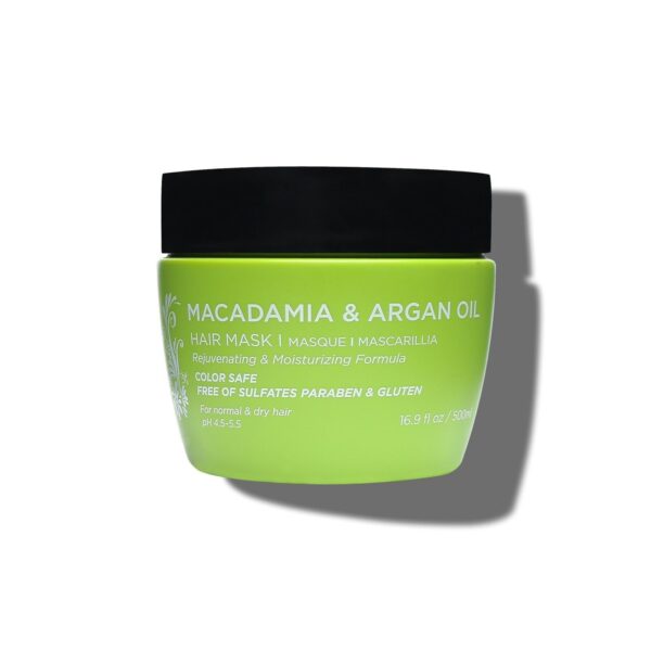 Luseta Macadamia & Argan Oil Mask 500 Ml لوسيتا ماسك زيت المكاديميا والارغان