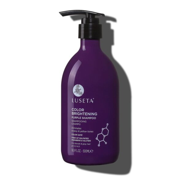 Luseta Color Brightening Purple Shampoo 500 ml لوسيتا شامبو تفتيح لون الشعر