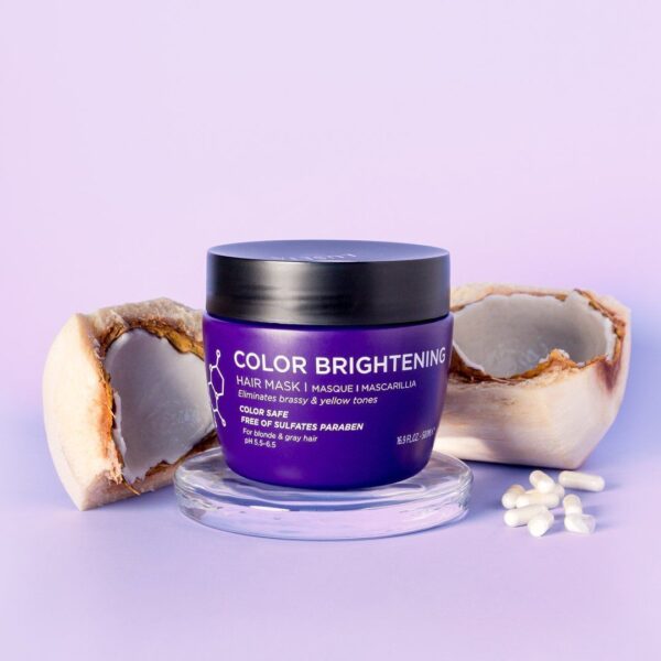 Luseta Color Brightening Purple Mask 500 mlلوسيتا ماسك تفتيح لون الشعر