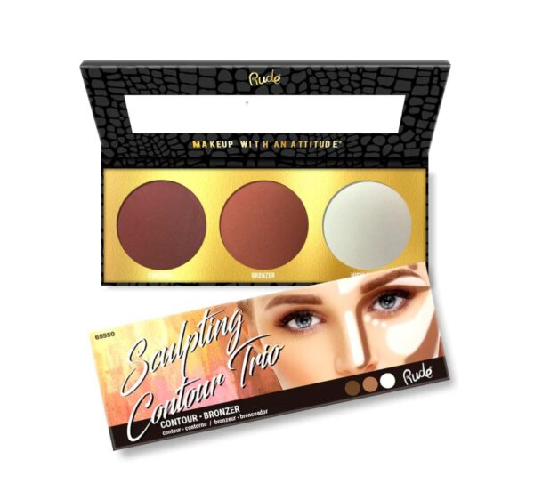 RUDE Sculpting Contour Trio Palette رود كونتور باليت