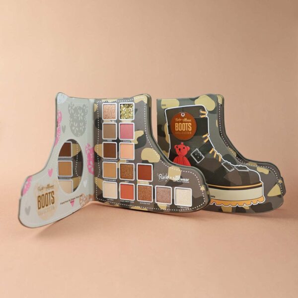 RUDE X KOI FOOTWEAR BOOTS COLLECTION - FRIEND FROM MY DREAMS TEDDY BEAR BOOTS رود باليت شدو عيون