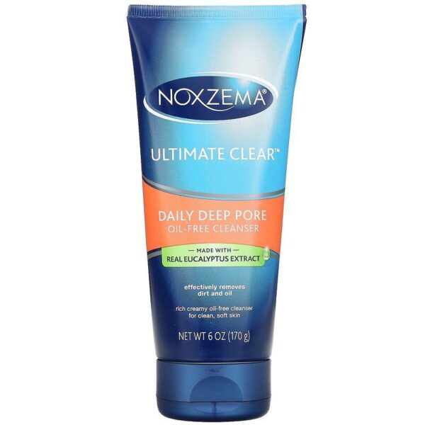 Noxzema‏, Ultimate Clear, Daily Deep Pore Oil-Free Cleanser, 170 g غسول منظف للمسام خالي من الزيوت