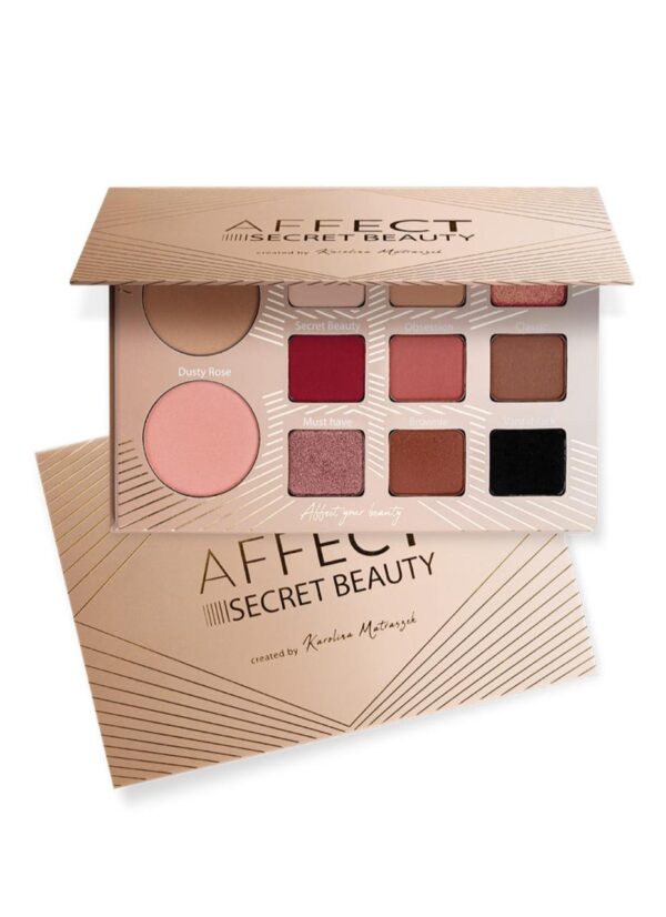 AFFECT SECRET BEAUTY Make up palette افيكت سكريت بيوتي. علبة ظلال متكاملة