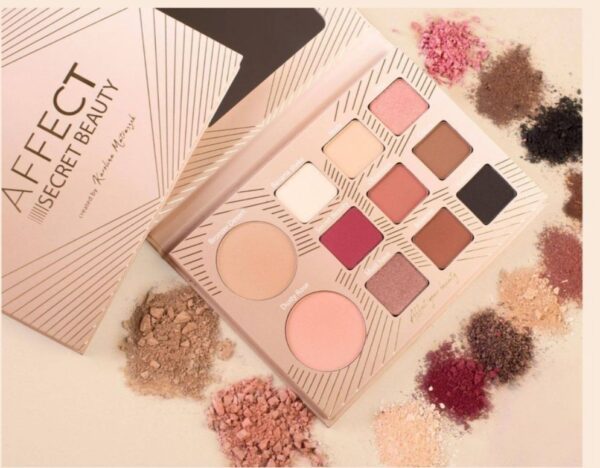 AFFECT SECRET BEAUTY Make up palette افيكت سكريت بيوتي. علبة ظلال متكاملة