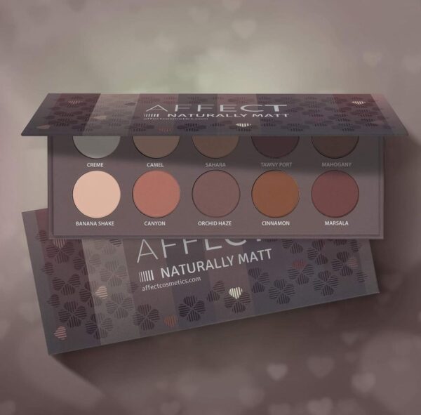 AFFECT NATURALLY MATT Eyeshadow palette افيكت ناتشرالي مات لوحة ظلال العيون