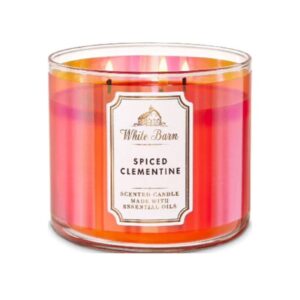 BATH & BODY WORKS CANDLE SPICED CLEMENTINE باث اند بدي وركس شمعة معطرة