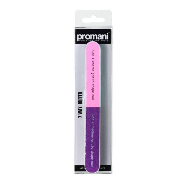 PROMANI 7 WAY BUFFER 411 مبرد تنعيم للاظافر