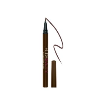 HUDA BEAUTY Quick N Easy precision liquid liner (brown) هدى بيوتي قلم ايلاينر بني