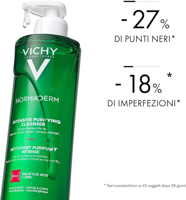 Vichy Normaderm Phytosolution Inten. Purifying Gel 400ml فيجي غسول جل للبشرة