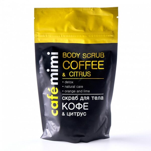 Cafe mimi Body scrub "COFFEE & Citrus" 150 g كافييه ميمي مقشر جسم كوفي سيترس