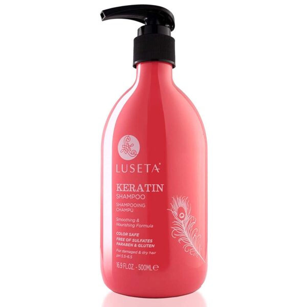 luseta keratin shampoo 500ml شامبو الشعر من لوسيتا بالكيراتين