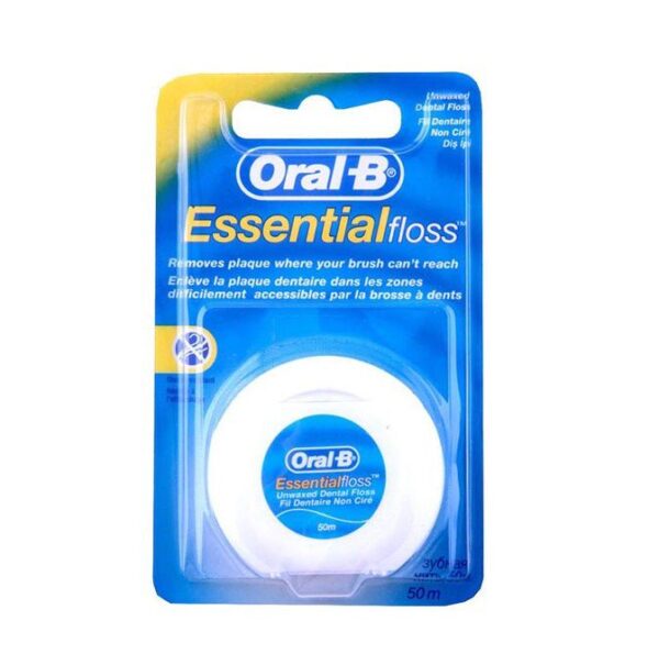 Oral-B Essential Floss Unwaxed خيط تنظيف الاسنان