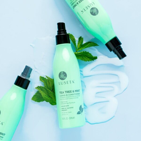 luseta leave in conditioner tee tree &mint 251ml ليف ان وكوندشنر من لوسيتا