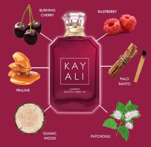 Kayali Lovefest Burning Cherry | 48 EAU DE PARFUM 100ML خيالي عطر لكلا الجنسين