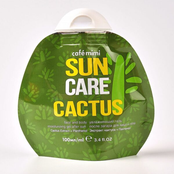 Cafe mimi Sun Care Cactus 100ml كافييه ميمي كريم مرطب بعد الشمس