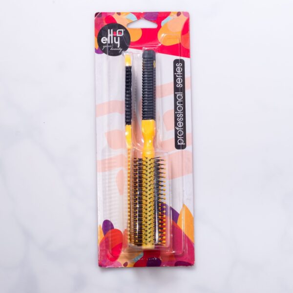 Elly 2hair brush in 1 ايلي فرشاة 2في 1