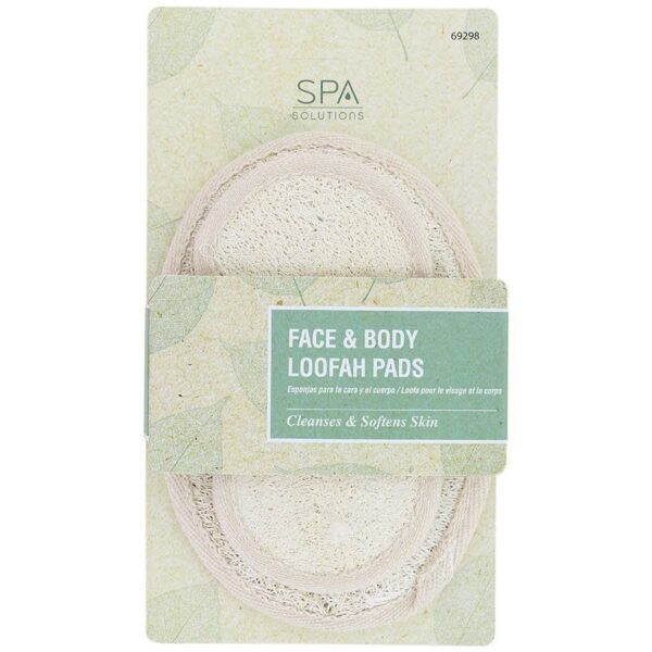 Cala Spa Solutions Face & Body Loofah Pads 69298 كالا ليفة للبشرة والجسم