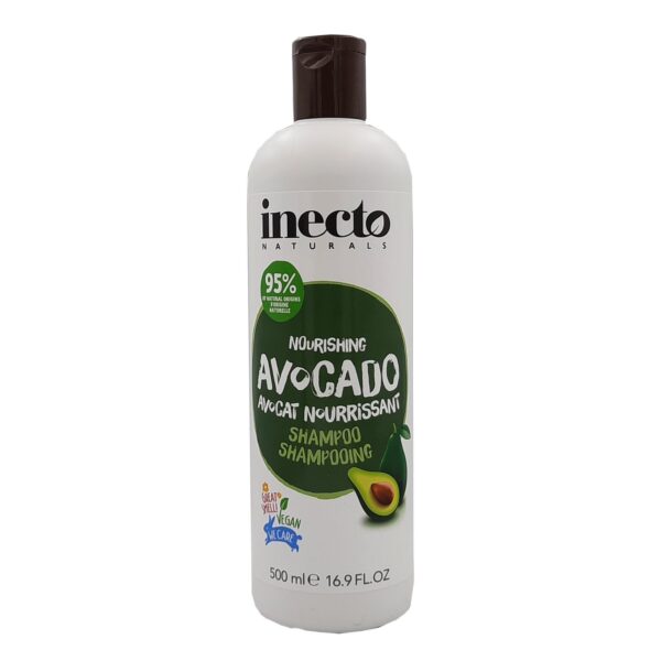 Inecto Naturals Nourishing Avocado Shampoo 500 ml انكتو شامبو بالافوكادو