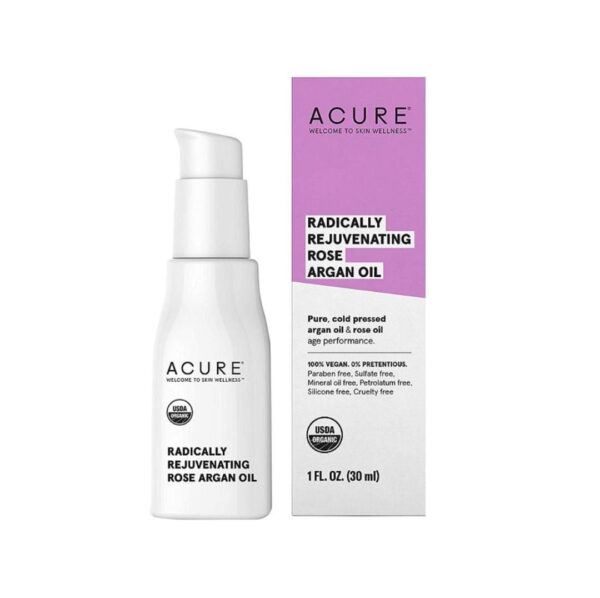 ACURE RADICALLY REJUVENATING ROSE ARGAN OIL 30ml اكيور زيت الاركان والورد