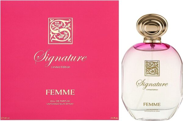 Signature Pink Limited Edition FEMME EAU DE PARFUM 100ml سيكنجر عطر نسائي