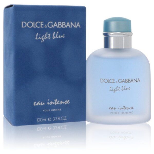 DOLCE & GABBANA Light Blue Eau Intense Men EDP 100 mL دولجي كابانا عطر رجالي