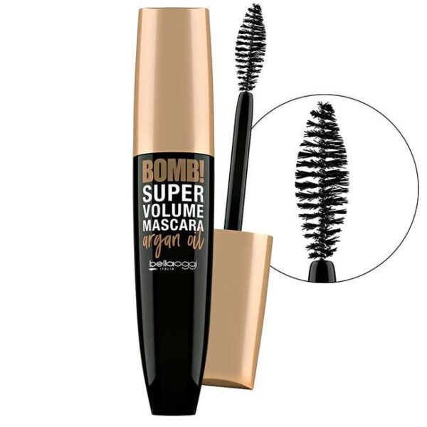 BELLAOGGI BOMB SUPER VOLUME MASCARA ARGAN OIL بيلا أوجي بومب سوبر مسكارا