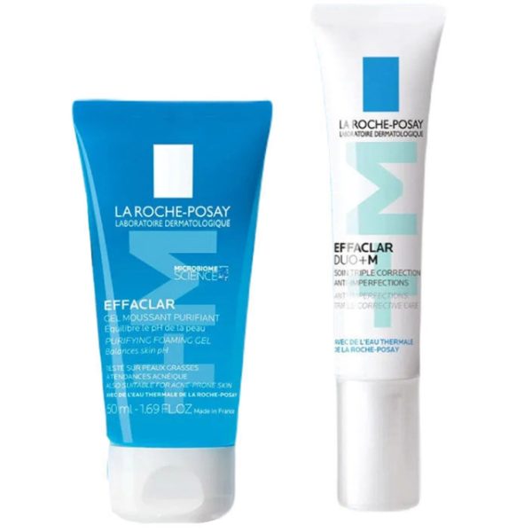 La Roche Posay Effaclar Acne Skin Set لاروش بوزيه مجموعه العنايه باليشره المعرضه للحبوب