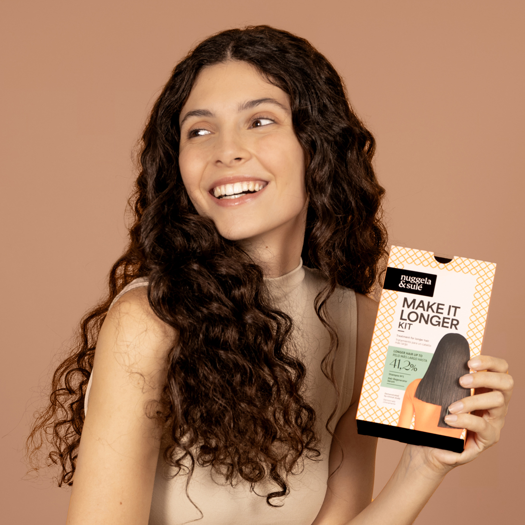 NUGGELA & SULE Make It Longer Kit – Treatment for longer, thicker hair نوكيلا مجموعة معالجة لشعر أطول وأكثر كثافة - Image 4