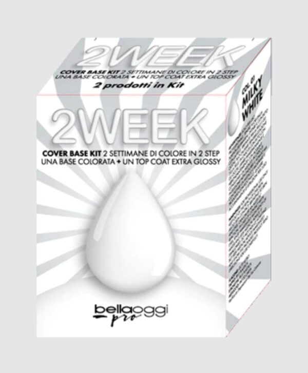 BELLAOGGI 2 WEEK COVER BASE KIT(MILKY WHITE) بيلا أوجي كت