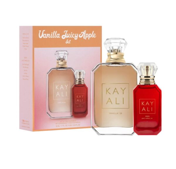 Huda Beauty KAYALI Vanilla Juicy Apple Set هدى بيوتي خيالي فانيلا جوسي ابل سيت