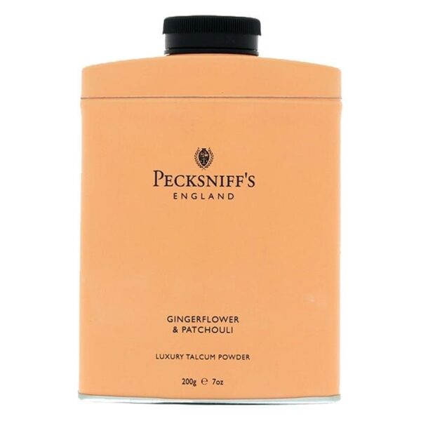 Pecksniff's Gingerflower and Patchouli Luxury Talcum Powder 200g بودره جسم