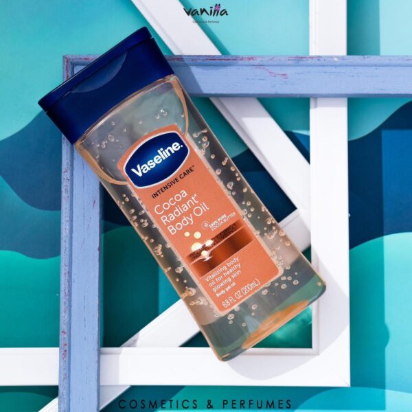 VASELINE INTENSIVE CARE COCOA RADIANT BODY OIL فازلين زيت مرطب للجسم 200ml