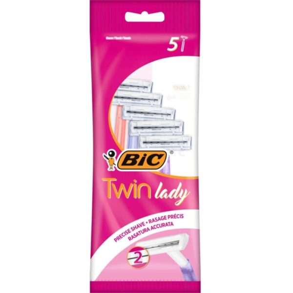 BIC 5 TWIN LADY مجموعة شفرات نسائية