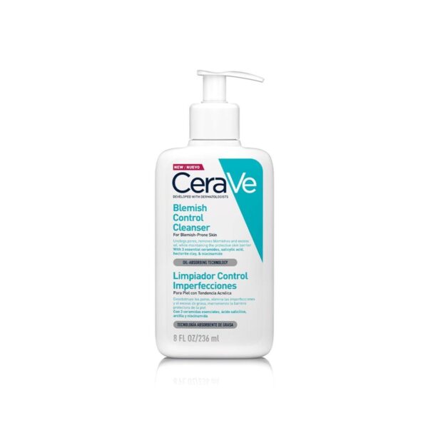 CeraVe Blemish Control Cleanser 236ml سيرافي غسول للتحكم بالحبوب الأصدار الأمريكي