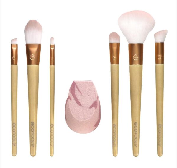 EcoTools Wrapped In Glow Kit, Limited Edition, 7 Piece Set إيكو تولز مجموعه فرش المكياج