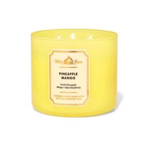 BATH BODY WORKS CANDLE  PINE APPLE MANGO شموع معطرة