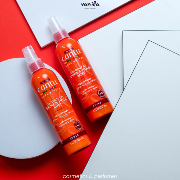 Cantu Coconut Oil Shine and Hold Mist كانتو ليف ان لتصفيف الشعر