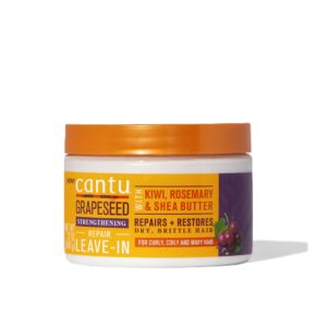 CANTU Grapeseed Strengthening Curl leave in 340 g كانتو ليف ان للشعر بخلاصة بذور العنب