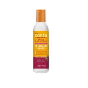 CANTU Jamaican Black Castor Oil Detangling Primer 177 ml كانتو برايمر للتشابك يزيت الخروع للشعر الكرلي